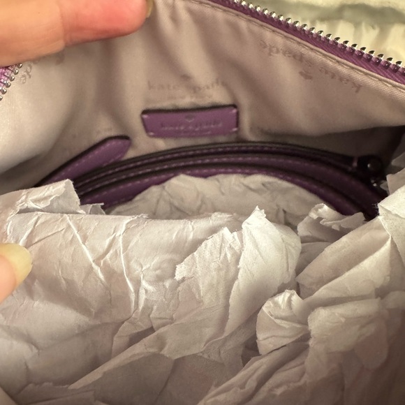 kate spade New York Roulette Suede Mini Convertible crossbody KM701 - Picture 2 of 4